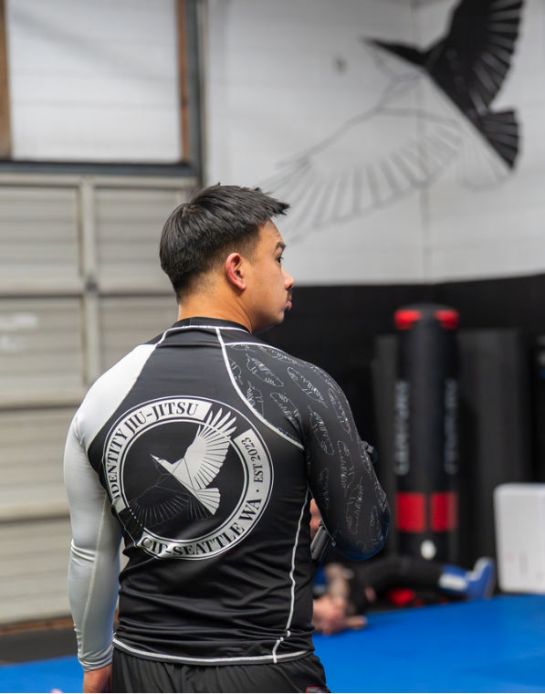 The Identity Jiu-Jitsu mat — Japandi-inspired space in Seattle's International District